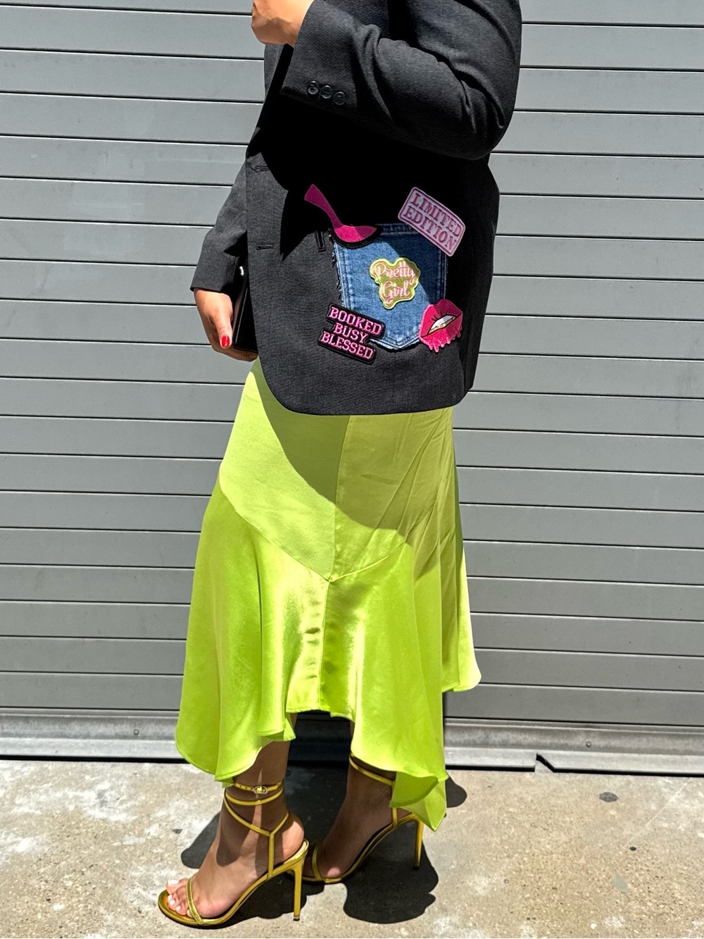 PRETTY GIRL UP CYCLED VINTAGE BLAZER